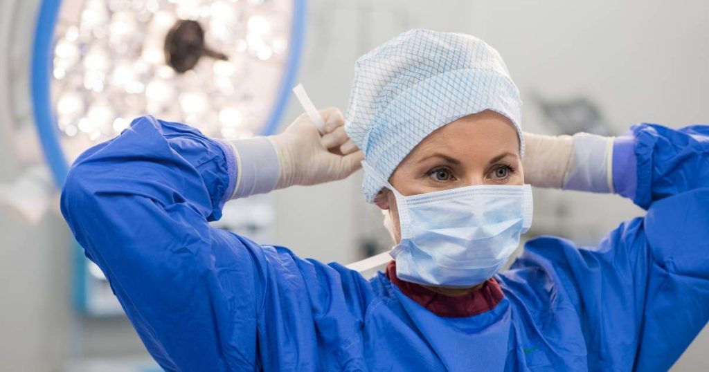 Current image: Doctor Preparing for Surgery Social