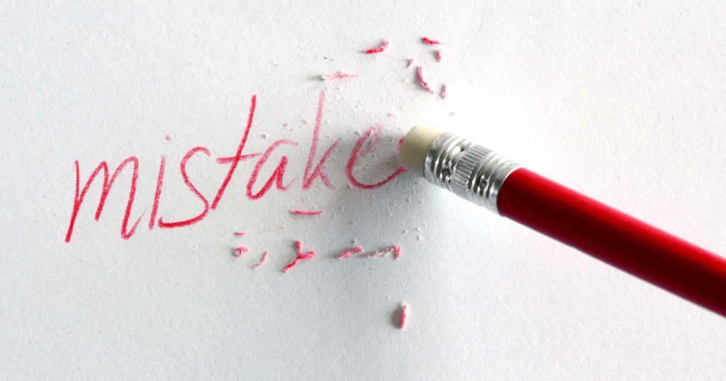 Current image: Pencil Erasing Mistake Social