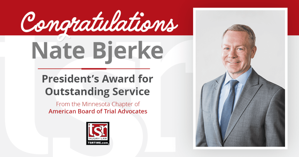 Current image: nate bjerke president's award