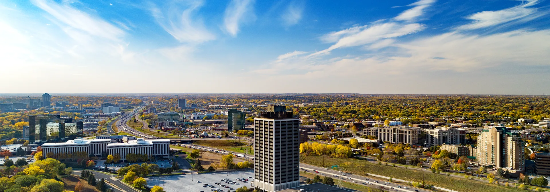 Bloomington Aerial View
