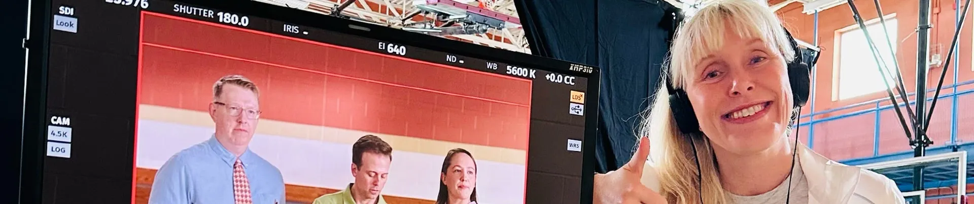 Attorney in commercial filming studio